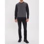 Lee Cooper Erkek Newdiagonal O Yaka Sweatshirt Gri 201 LCM 241033