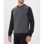 Lee Cooper Erkek Newdiagonal O Yaka Sweatshirt Gri 201 LCM 241033