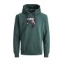 Jack & Jones Erkek Kapüşonlu Sweatshirt 12163388 Jorwonton