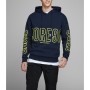 Jack & Jones Zayden Erkek Kapüşonlu Lacivert Sweatshirt 12167607