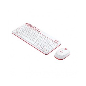 Logitech MK240 Nano Kablosuz Klavye & Mouse Seti-Beyaz