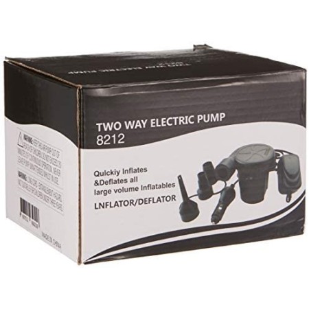 Two Way Elektrikli Pompa Şişme Yatak Pompası 8212