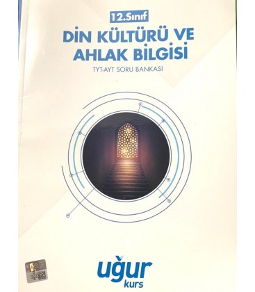 12. Sınıf Din Kültürü ve Ahlak Bilgisi TYT - AYT Soru Bankası Uğur Yayınları