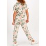 Rolypoly Düğmeli Kız Çocuk Gömlek Pijama Takımı RP1785