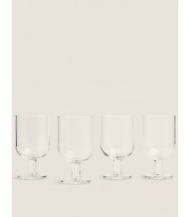 Stackable Wine Glass 12 li Şarap ve Dondurma Bardağı