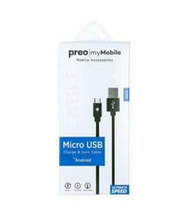 Preo My Mobile Mmu02 Micro Usb Kablo 1 Metre