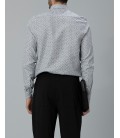 Lufian Remo Smart Gömlek Comfort Slim Fit Gri 111010270