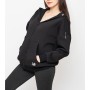 Loft Kadın Ceket Sweat Black Lf2025012