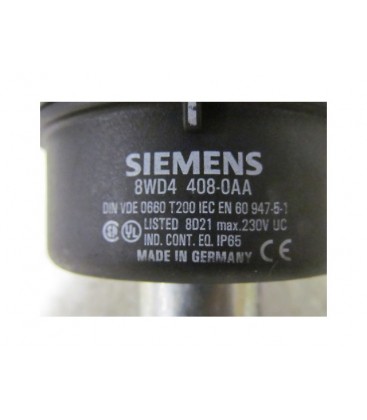 Siemens 8WD4-408-0AA Signaling Columns 8WD44080AA