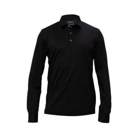 Lufian Erkek Siyah Asil Spor Polo T- Shirt 111040064