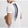 Ltb Erkek Beyaz Baskılı Kısa Kol Bisiklet Yaka T-Shirt 01220 84544 60146