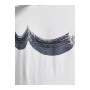 Ltb Erkek Beyaz Baskılı Kısa Kol Bisiklet Yaka T-Shirt 01220 84544 60146