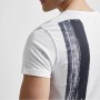 Ltb Erkek Beyaz Baskılı Kısa Kol Bisiklet Yaka T-Shirt 01220 84544 60146