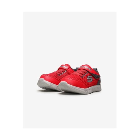 Skechers COMPFY FLEX - İNTERDRİFT Küçük Erkek Çocuk Kırmızı Spor Ayakkabı - 95049N RDCC