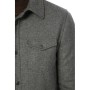 Network Erkek Gri Coat Ceket 1070376
