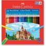 Faber Castell 24 Renk Karton Kutu Boya Kalemi