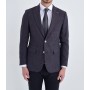 Hatemoğlu Desenli Slim Fit Bordo Ceket 14202019C002