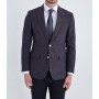 Hatemoğlu Desenli Slim Fit Bordo Ceket 14202019C002