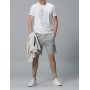 Lufian Erkek Beyaz Galaotes Modern Grafik T- Shirt 111020006