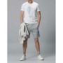 Lufian Erkek Beyaz Galaotes Modern Grafik T- Shirt 111020006