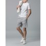 Lufian Erkek Beyaz Galaotes Modern Grafik T- Shirt 111020006