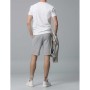 Lufian Erkek Beyaz Galaotes Modern Grafik T- Shirt 111020006