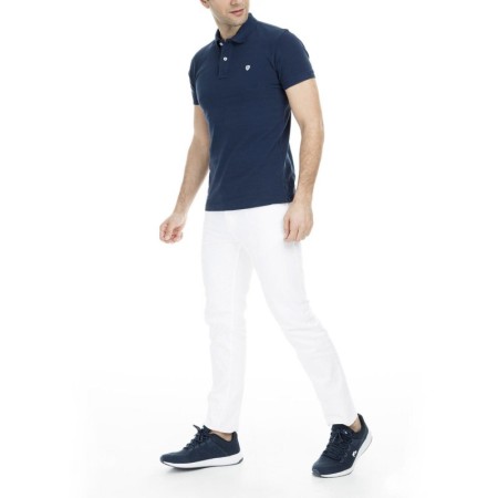 Lufian Erkek Lacivert Polo Yaka T-Shirt - 111040014