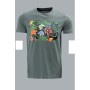 Lufian Adragos Modern Grafik T- Shirt Yeşil 111020025