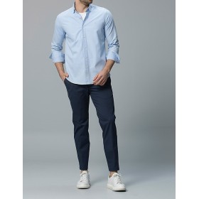 Lufian Gabi Smart Chino Pantolon Slim Fit Lacivert 111190004