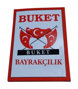 Buket Türk Bayrağı BKT.103 40x60cm