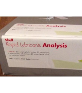Shell RLA Analysis - Rapid lubricant analysis