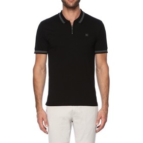 NetWork Erkek Polo Yaka Siyah Tshirt 1067553