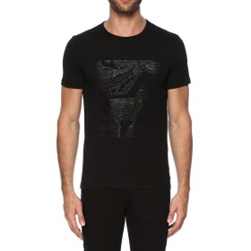 NetWork Erkek Bisiklet Yaka Siyah Tshirt 1067528