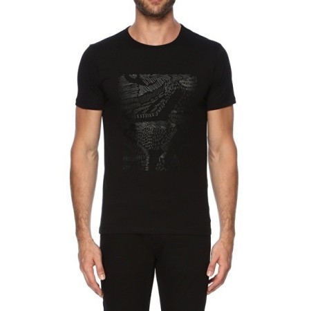 NetWork Erkek Bisiklet Yaka Siyah Tshirt 1067528