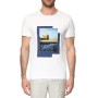 NetWork Erkek Bisiklet Yaka Beyaz Tshirt 1067638
