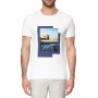 NetWork Erkek Bisiklet Yaka Beyaz Tshirt 1067638