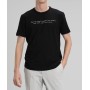 Lufian Ada Modern Grafik Erkek T- Shirt Siyah 111020101