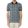Network Erkek Polo Yaka Beyaz Lacivert Tshirt 1067665