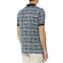 Network Erkek Polo Yaka Beyaz Lacivert Tshirt 1067665