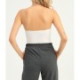 Quzu Ince Askılı Bodysuit Ekru 21K22533