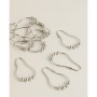 Zara Home Metal 12’li Banyo Perde Halka Seti