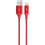 Ttec Kırmızı Alumicable iPhone Uyumlu Şarj Kablosu 2dk16k