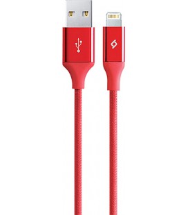Ttec Kırmızı Alumicable iPhone Uyumlu Şarj Kablosu 2dk16k