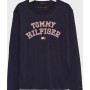 Tommy Hilfiger Erkek Teen Logo T-Shirt KB0KB04432