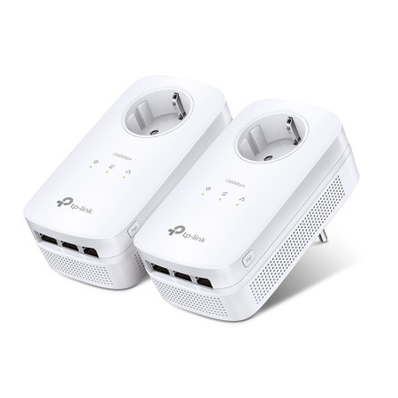 TP-Link AV1200 3-Port Gigabit Passthrough Powerline Starter Kit TL-PA8030P KIT