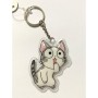 Zeus & Co. Şaşkın Kedi Figürlü PVC Anahtarlık Z1501479