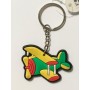 Zeus & Co. Uçak Figürlü PVC Anahtarlık Z1501418
