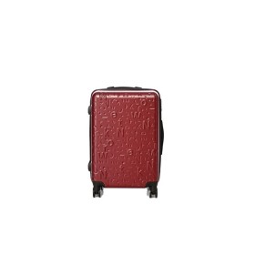 Network Smart Casual Bordo Desenli Orta Boy Valiz 1069920