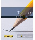 5. Sınıf 1. Dönem Türkçe Soru Bankası - Vitamin Yayınları