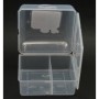 Aroni Lunchbox 3 Bölmeli Beslenme Kabı Beyaz